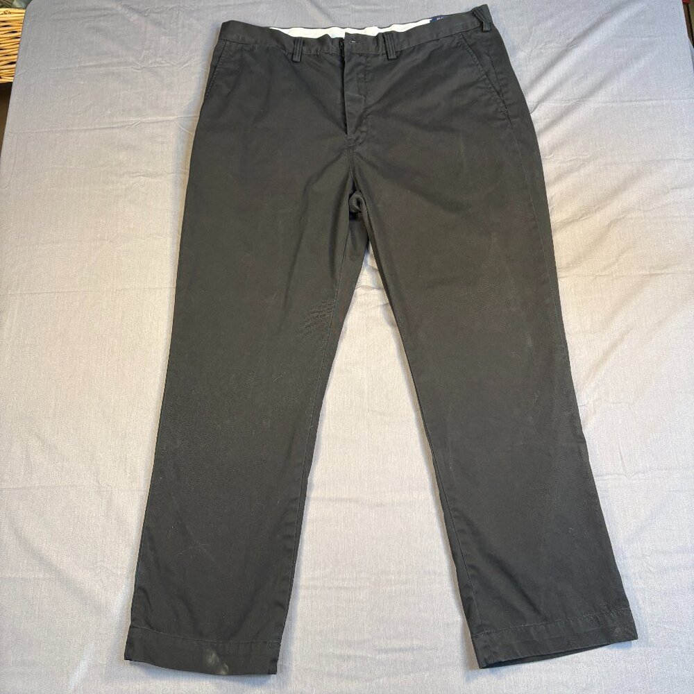 Share Polo Ralph Lauren Pants Mens 38x30 Black Classic "The Polo Chino"